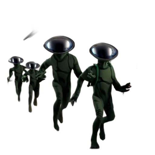 robot, staff, hat, mask transparent PNG cut-out