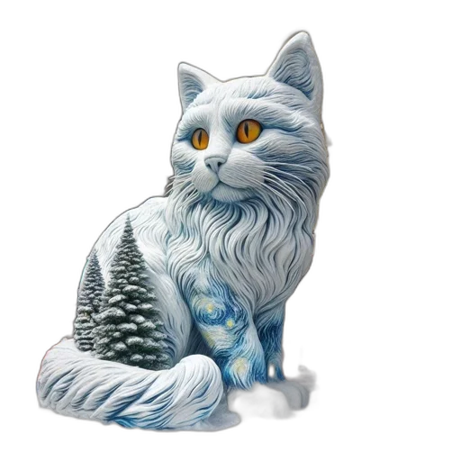 animal, creature, 3d render, fantasy art transparent PNG cut-out