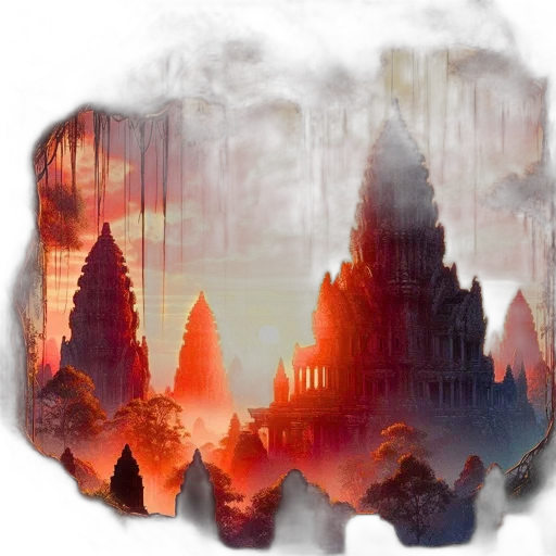 concept art, fantasy art, 3d render, photorealistic transparent PNG cut-out