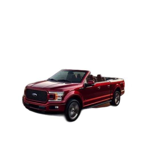car, 3d render, photorealistic, red transparent PNG cut-out