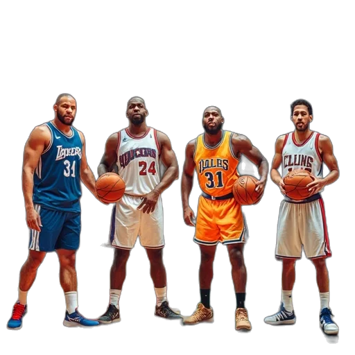 concept art, many, nba, teams transparent PNG cut-out