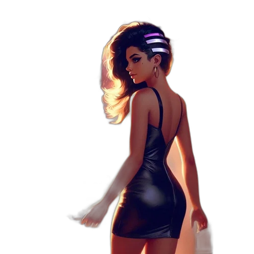 dress, mask, concept art, fantasy art transparent PNG cut-out