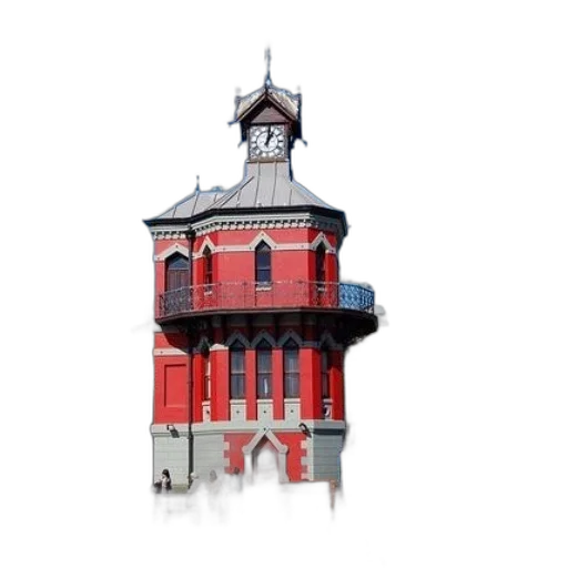 building, dress, 3d render, photorealistic transparent PNG cut-out
