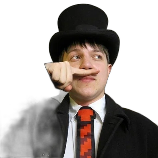 hat, staff, face, cartoon transparent PNG cut-out