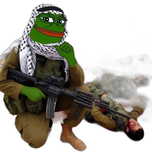 weapon, battlefield, soldier, pepe transparent PNG cut-out