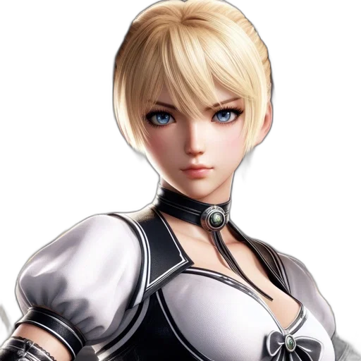 robot, face, 3d render, concept art transparent PNG cut-out
