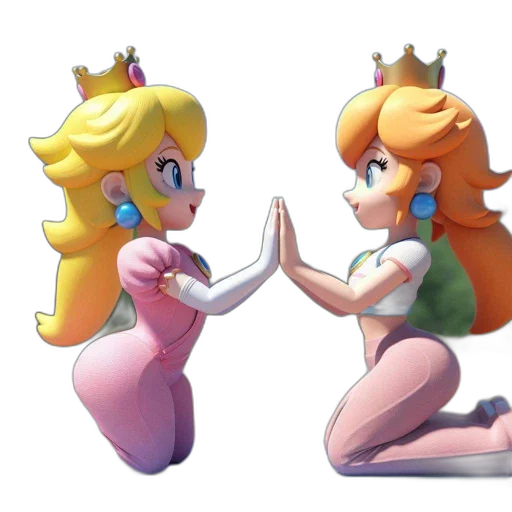 crown, dress, concept art, 3d render transparent PNG cut-out