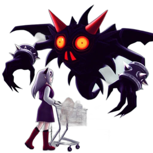 creature, concept art, pixel art, fantasy art transparent PNG cut-out