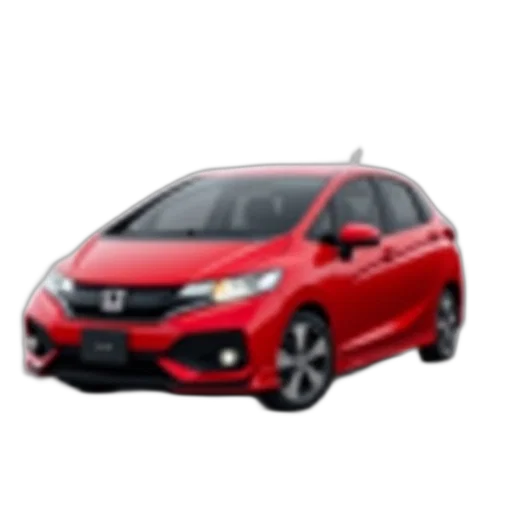 car, 3d render, red, honda transparent PNG cut-out