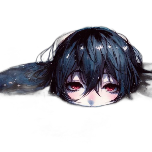 mask, hair, creature, face transparent PNG cut-out