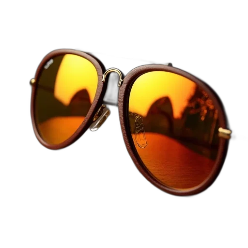 3d render, golden, earth tones, ray transparent PNG cut-out