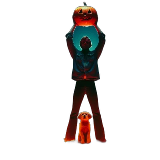 mask, robot, staff, jacket transparent PNG cut-out
