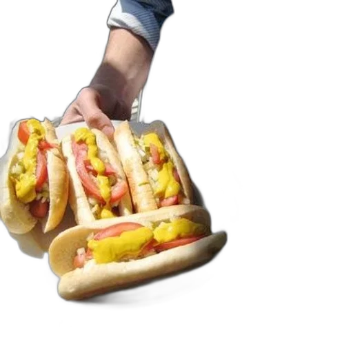 food, weapon, animal, 3d render transparent PNG cut-out