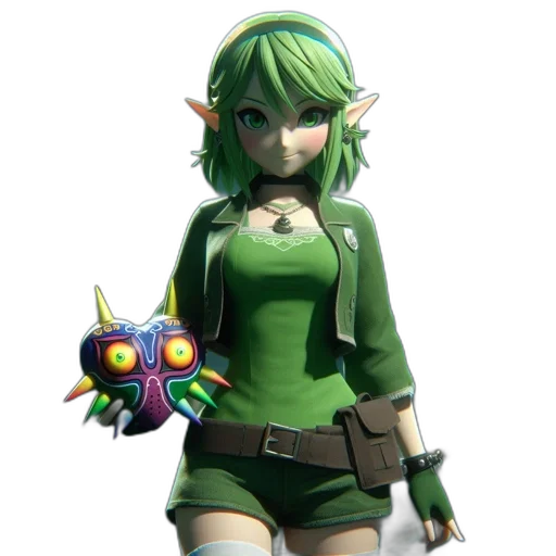 staff, weapon, concept art, 3d render transparent PNG cut-out