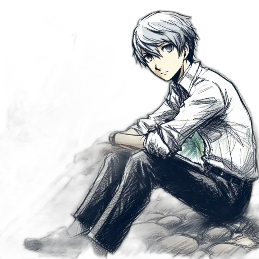 watercolor, concept art, anime, cartoon transparent PNG cut-out