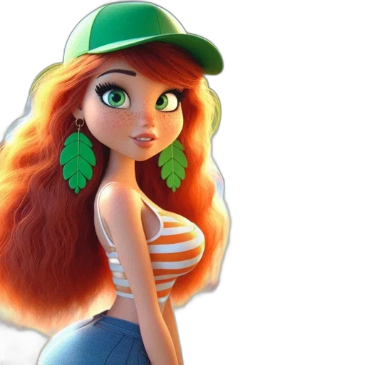 3d render, concept art, cartoon, fantasy art transparent PNG cut-out
