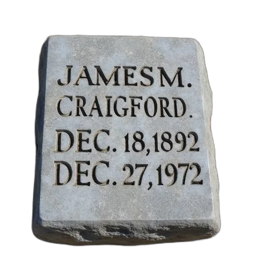weathered, gravestone, name, james transparent PNG cut-out