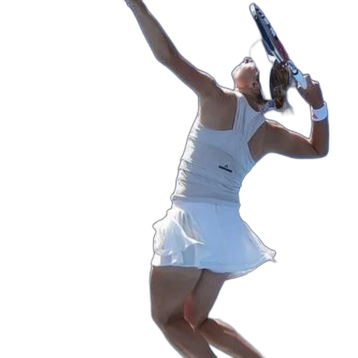 dress, female, tennis, player transparent PNG cut-out