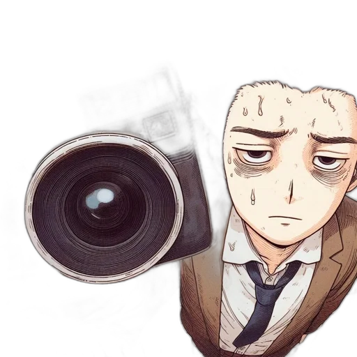 weapon, staff, robot, face transparent PNG cut-out