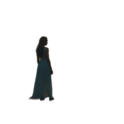 dress, staff, sword, jewelry transparent PNG cut-out