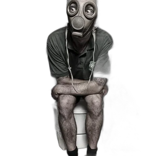 mask, jacket, creature, robot transparent PNG cut-out