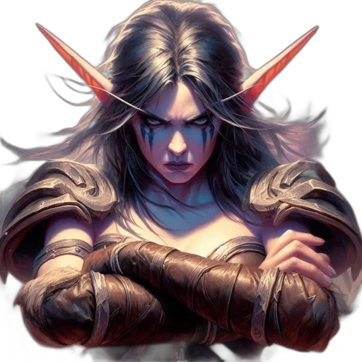 face, staff, dragon, sword transparent PNG cut-out