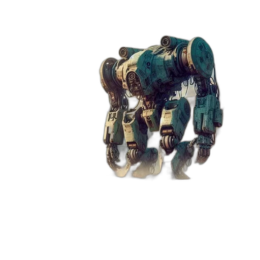 robot, animal, mask, jacket transparent PNG cut-out