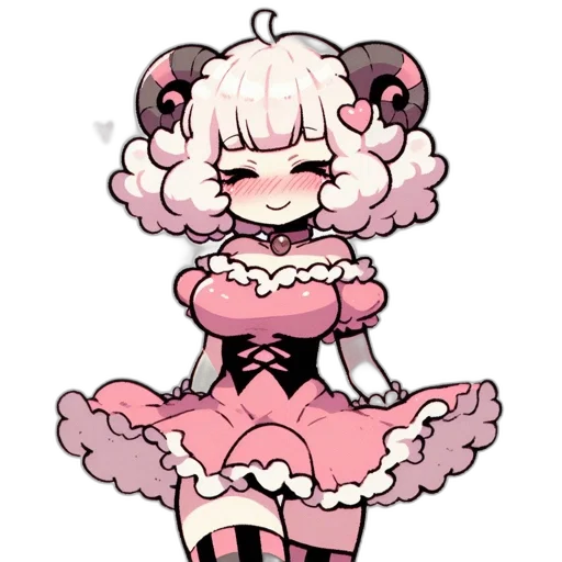 dress, creature, staff, robot transparent PNG cut-out