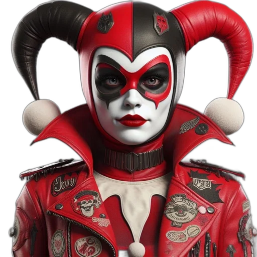 mask, concept art, comic book art, red transparent PNG cut-out