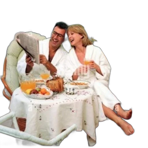 furniture, food, 3d render, couple transparent PNG cut-out