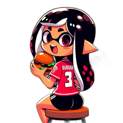 food, dress, cartoon, pixel art transparent PNG cut-out