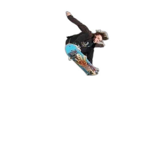 shoes, creature, staff, hair transparent PNG cut-out