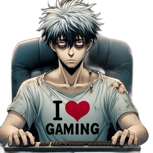 pixel art, anime, cartoon, 3d render transparent PNG cut-out