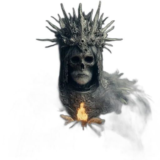 crown, mask, staff, face transparent PNG cut-out