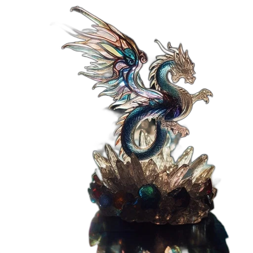 dragon, jewelry, fantasy art, concept art transparent PNG cut-out