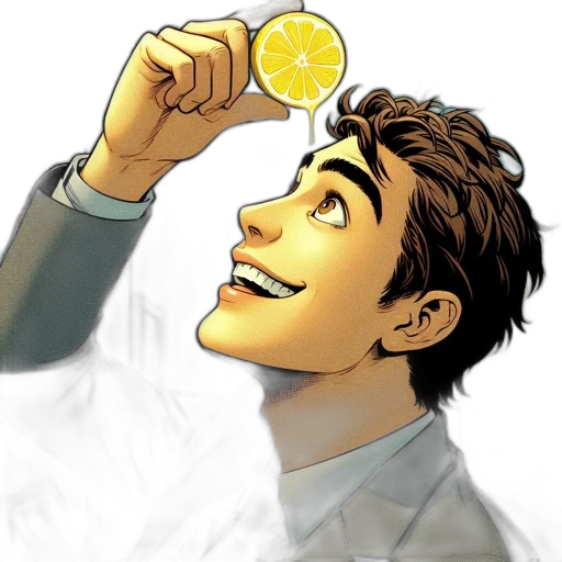 food, staff, face, comic book art transparent PNG cut-out