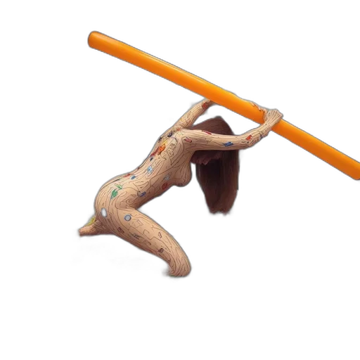 staff, umbrella, weapon, shoes transparent PNG cut-out