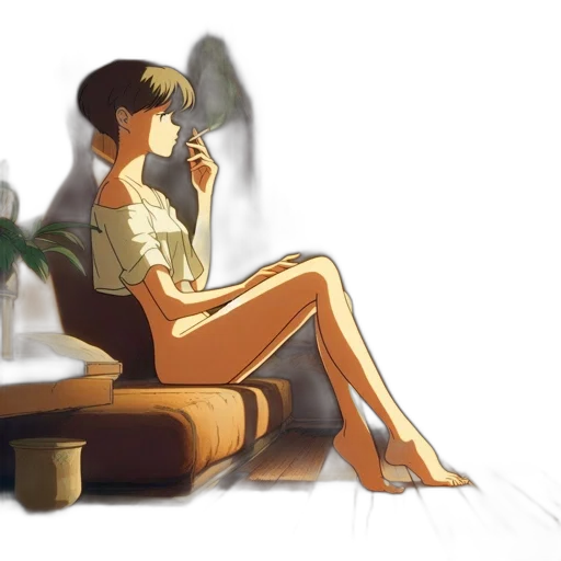 furniture, dress, concept art, watercolor transparent PNG cut-out