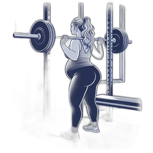 concept art, photorealistic, cartoon, woman transparent PNG cut-out
