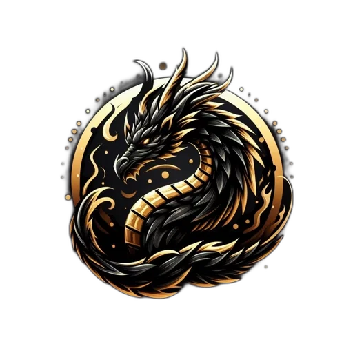dragon, staff, fantasy art, concept art transparent PNG cut-out