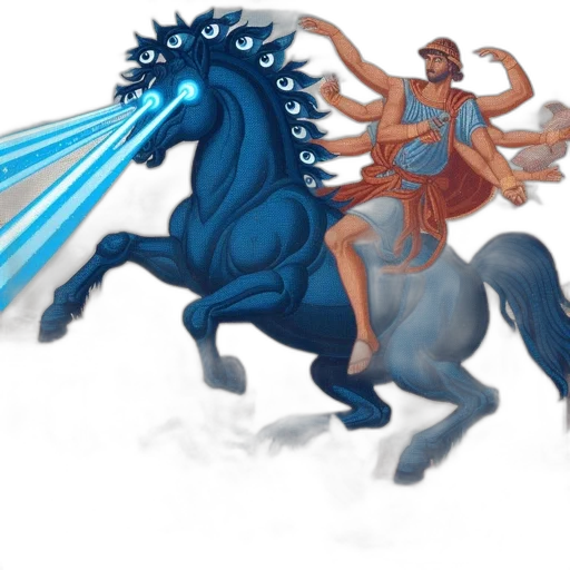 concept art, fantasy art, vaporwave, pixel art transparent PNG cut-out
