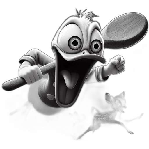 staff, mask, creature, animal transparent PNG cut-out