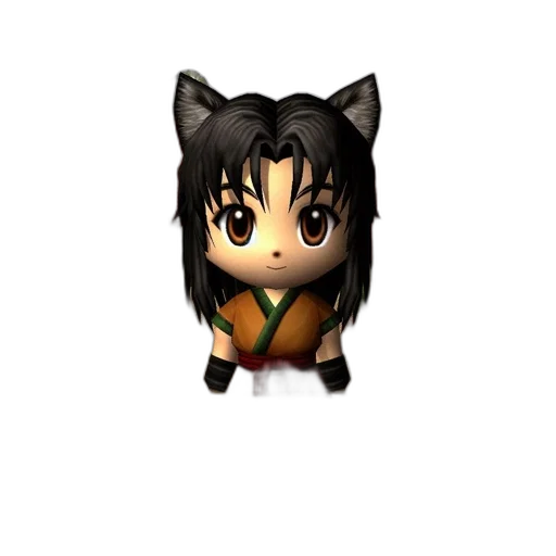 animal, creature, staff, 3d render transparent PNG cut-out