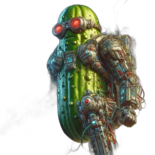 robot, weapon, food, creature transparent PNG cut-out