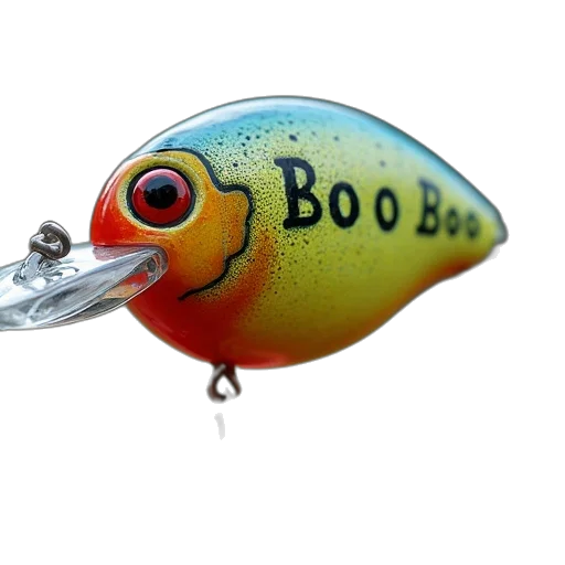 3d render, photorealistic, boo, lures transparent PNG cut-out