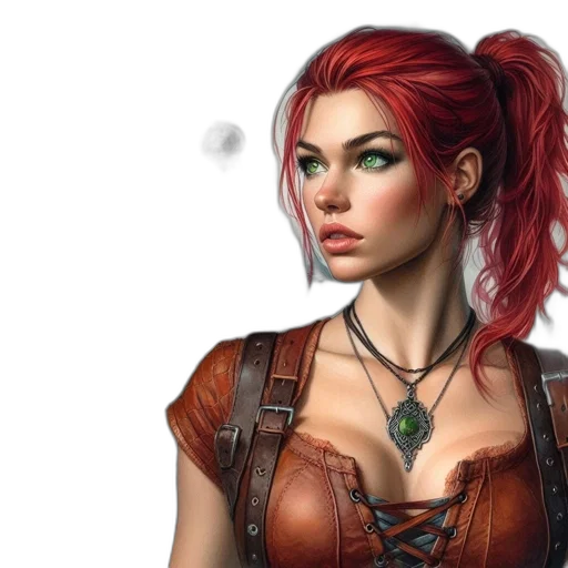 fantasy art, concept art, photorealistic, comic book art transparent PNG cut-out