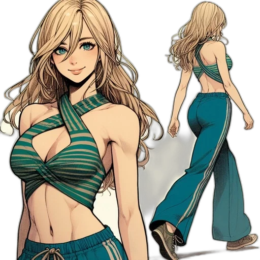 dress, concept art, anime, fantasy art transparent PNG cut-out