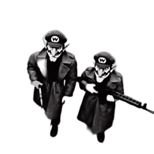 weapon, jacket, staff, mask transparent PNG cut-out