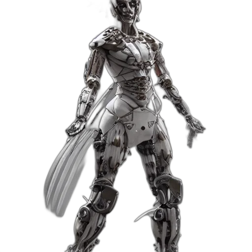 robot, sword, weapon, concept art transparent PNG cut-out