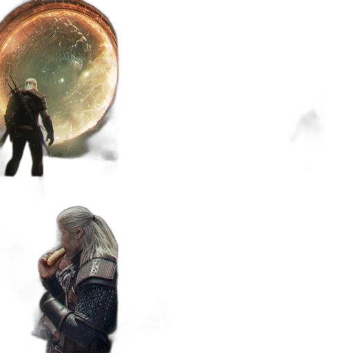 concept art, fantasy art, comic book art, outer space transparent PNG cut-out